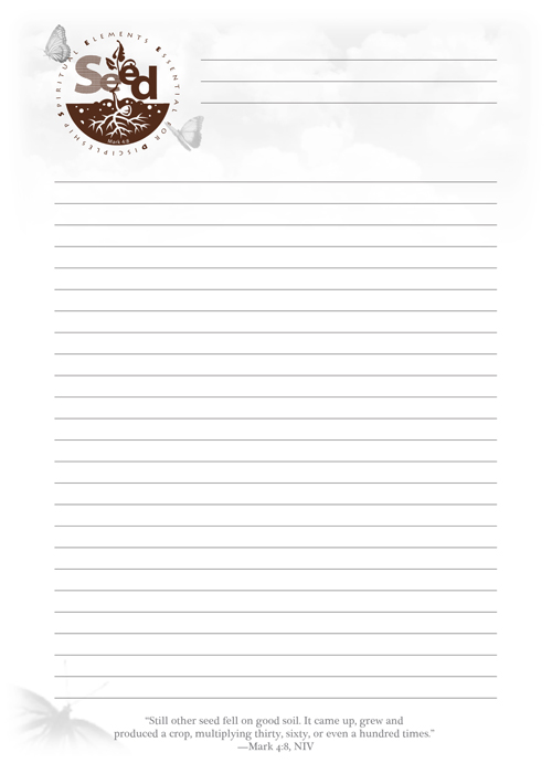 SEED Journal sample